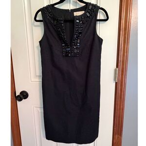 Michael Kors Women's Patterned Black Dress size 4